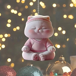 Акриловые украшения в форме кошки&nbsp;PW-WG53CC4-01