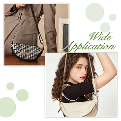 3 шт. алюминиевые витые цепи удлинители для сумок&nbsp;HJEW-HS00052