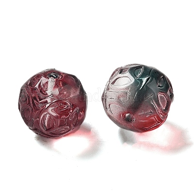 Прозрачные стеклянные бусины&nbsp;GLAA-D025-03E-1