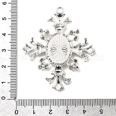 Сеттинги сплава кабошон&nbsp;PW-WGAB9EB-12-1