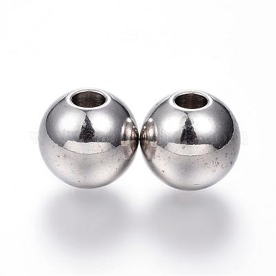 Бусины из нержавеющей стали марки 304&nbsp;STAS-P108-03P-1