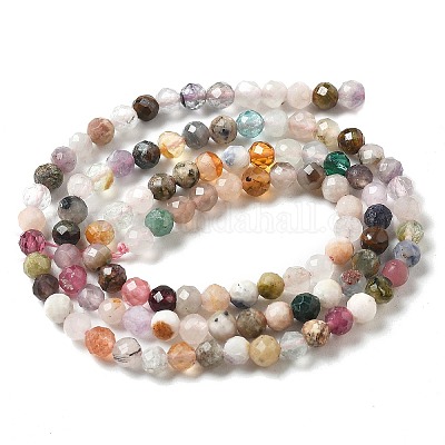 Природные смешанные камень бисер пряди&nbsp;G-T108-39A-1