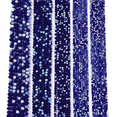 Прозрачные стеклянные бусины&nbsp;LS-EGLA-A044-T6mm-MB06-1