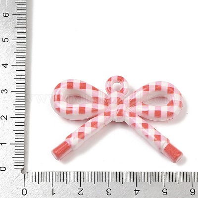 Непрозрачные печатные акриловые подвески&nbsp;MACR-I040-01I-1