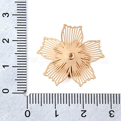 Шапочки и конусы для бусин&nbsp;KK-C167-03F-G-1