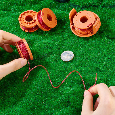 5 шт. сменные катушки для лески триммера WA0010 с колпачком для триммера Worx&nbsp;FIND-TAC0011-128E-1