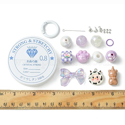 Набор для изготовления цветного брелока Cany своими руками&nbsp;DIY-FS0005-33-1