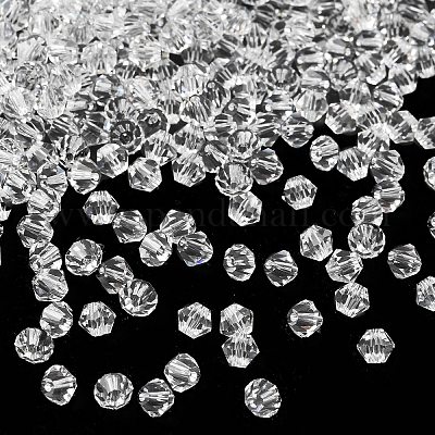 Прозрачные стеклянные бусины&nbsp;GLAA-K072-04T-1