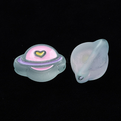 Прозрачные акриловые бусины&nbsp;MACR-S374-02B-05-1