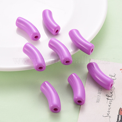 Непрозрачные акриловые бусины&nbsp;MACR-S372-001B-S015-1