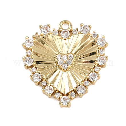 Латунные микро проложить кубического циркония подвески KK-I352-26G-01-1