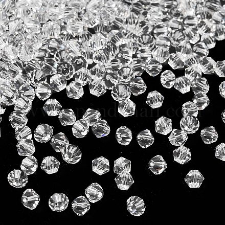 Прозрачные стеклянные бусины&nbsp;GLAA-K072-04T-1