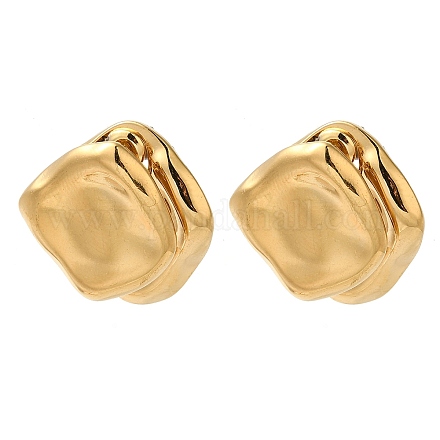 Женские серьги-гвоздики из нержавеющей стали EJEW-C110-09G-1