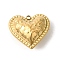 304 Stainless Steel Pendants, Heart with Flower Charms, Ion Plating(IP), Stainless Steel Color, 25x27x15mm, Hole: 2mm