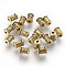Tibetan Style Beads, Zinc Alloy Beads, Antique Golden Color, Lead Free & Cadmium Free, Vase, 7x5mm, Hole: 2mm