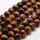 Природных тигровый глаз бисер нитей&nbsp;G-D840-39-8mm-1
