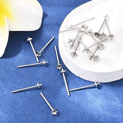 Фурнитура для сережек-гвоздиков из нержавеющей стали марки 304&nbsp;STAS-Q036-1