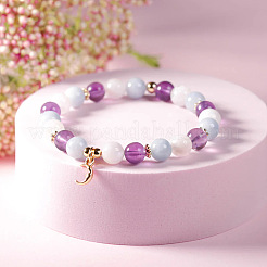 Эластичные браслеты из нержавеющей стали и драгоценных камней в европейском стиле&nbsp;SF6805