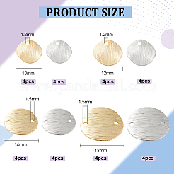 32шт 8 стильные латунные подвески&nbsp;KK-BC0009-52