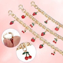 Алюминиевые удлинители для ремней сумочек&nbsp;AJEW-WH0248-912