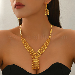 Элегантные комплекты из полого веера и серег в ближневосточном стиле для женщин&nbsp;QJ5284