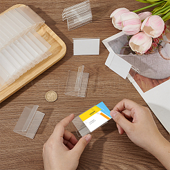 V-образный прозрачный акриловый держатель для вывески с наклонной задней частью&nbsp;ODIS-WH0030-146