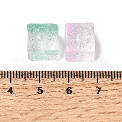 Прозрачные стеклянные бусины&nbsp;GGLA-XCP0001-05