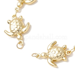 Изготовление браслета из звеньев в виде черепахи из нержавеющей стали 304 Ocean&nbsp;AJEW-JB01550