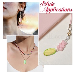 40шт 8 цвета подвески из смолы&nbsp;RESI-CJ0004-50