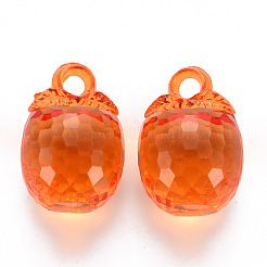 Осенняя тема прозрачные акриловые подвески TACR-T024-04B-921