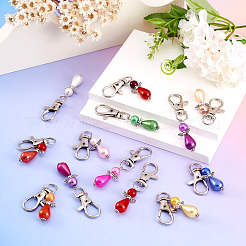 Украшение из пластикового кулона ангела&nbsp;HJEW-TAC0049