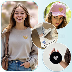 Полиэстеровые термоклеящиеся нашивки со стразами&nbsp;FIND-TA0002-53C