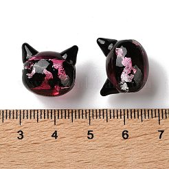 Handmade стеклянные бусины фольги&nbsp;LAMP-D005-01D