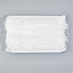 Кружевная лента из полиэстера с кисточками&nbsp;DIY-WH0308-535A