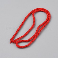 40 м полый хлопковый плетеный шнур&nbsp;OCOR-WH0100-43D