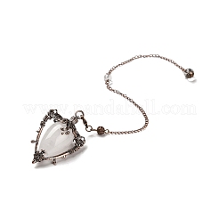 Подвески-маятники из натурального кварца с треугольниками и лозоходством&nbsp;G-G022-01R-08