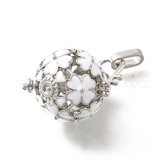 Подвески из бисера из сплава эмали&nbsp;ENAM-M047-01P-C