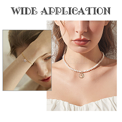 6шт 3 стиля латунные микропаве прозрачные кубические подвески из циркония&nbsp;KK-BBC0001-50