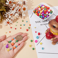 Синтетических нитей бирюзовые бусы&nbsp;G-AR0006-09B