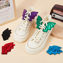 5 пара двухцветных тканевых подвесок для обуви&nbsp;FIND-GF0006-78