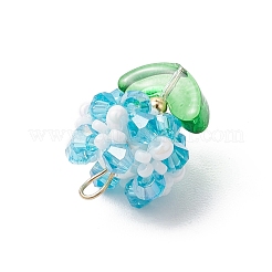 Стеклянные подвески&nbsp;PALLOY-MZ00672-03