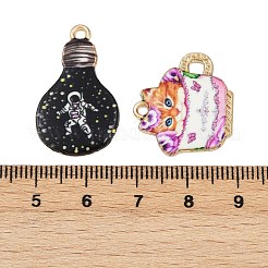 Подвески из сплава эмали 20шт 10 стиля&nbsp;ENAM-SC0003-45