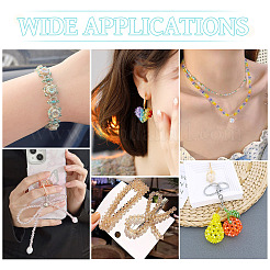 20 нить 20 цвета гальванические стеклянные бусины нити&nbsp;EGLA-TA0013-11