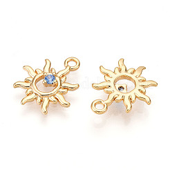 Латунные микро проложить кубического циркония подвески&nbsp;KK-N261-100G