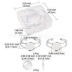 Набор для изготовления браслета с пустым куполом своими руками&nbsp;DIY-FS0003-50S