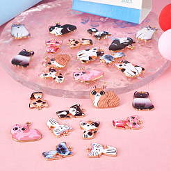 Подвески из сплава с принтом в 24 стилях&nbsp;FIND-TA0003-44