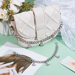 Сплав горный хрусталь бабочка подвески цепи ремень сапог&nbsp;AJEW-WH20048-21P