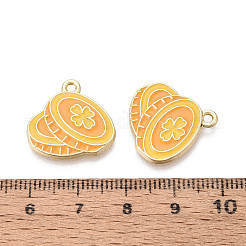 Подвески из сплава с эмалью ко дню святого патрика&nbsp;ENAM-T024-48A-G