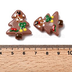 Рождественские эмалевые бусины ручной работы в технике лэмпворк&nbsp;LAMP-I027-07T