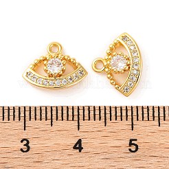 Латунные микро проложить кубического циркония подвески&nbsp;KK-U017-08B-G